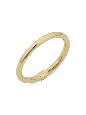 14K Yellow Solid Gold Everything Ring