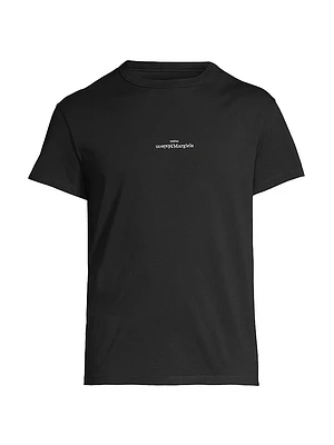Reversed Logo Crewneck T-Shirt