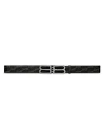 Bb Signature Belt 40mm Bb Monogram Coated Canvas