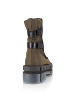 Gong Leather Lug-Sole Boots