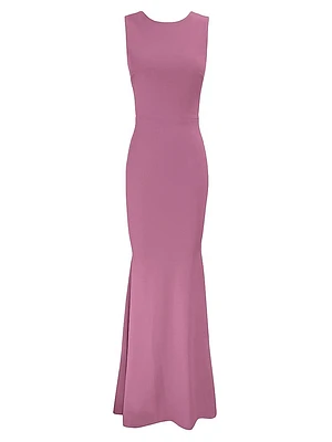 Leighton Crepe Mermaid Dress