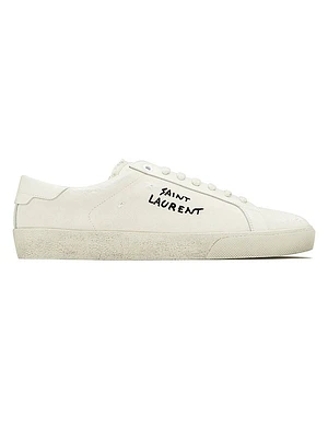Signature Logo Low-Top Sneakers