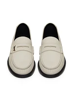 Le Loafer Monogram Penny Slippers Smooth Leather