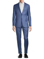 Solid Virgin Wool Suit