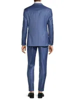 Solid Virgin Wool Suit