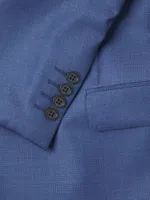 Solid Virgin Wool Suit