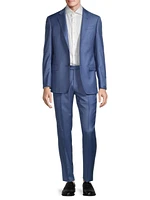 Solid Virgin Wool Suit