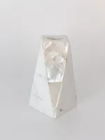 Mother-Of-Pearl Marble Candle Holder