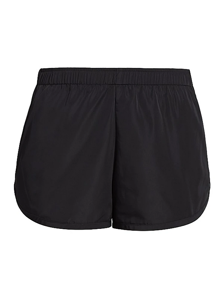 Techno Logo Pull-On Shorts