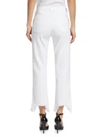 Austin Cropped Straight-Leg Jeans