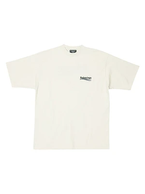 Political Campaign T-Shirt Large Fit