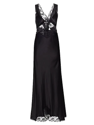 Aries Lace Cut-Out Gown