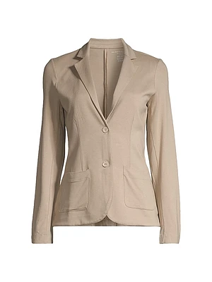 Soft Touch Two-Button Blazer