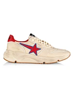 Running Sole Nylon Sneakers