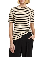 Striped Cotton T-Shirt