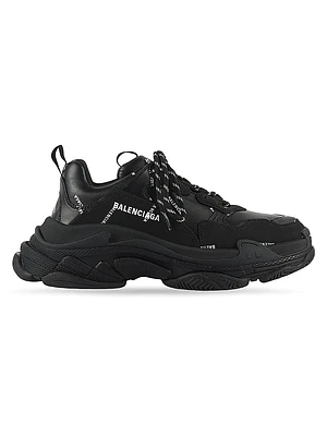 Triple S Sneakers Allover Logo