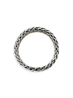 Classic Chain Sterling Silver & 18K Yellow Gold Ring