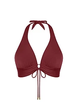 Aubrey Halter Neck Bikini Top