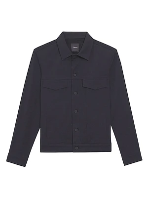 River Twill Trucker Jacket
