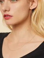18K White Solid Gold Rimini Rolo Chain