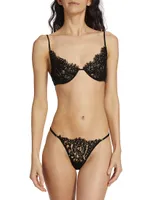 Beaded Lace Demi Bra