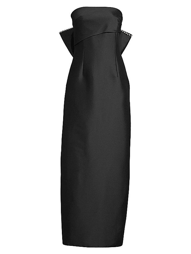 Keira Bow Column Gown