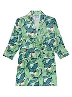 Women's Banana Leaf Robe
