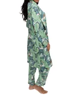 Women's Banana Leaf Robe