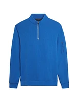 Quarter-Zip Knit Jacket