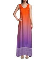 Donna Fringe Maxi Dress