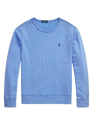 Cotton Crewneck Sweater