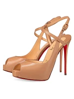 Jenlove Alta Leather 120MM Strappy Pumps