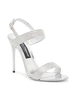 Crystal Stiletto Sandals
