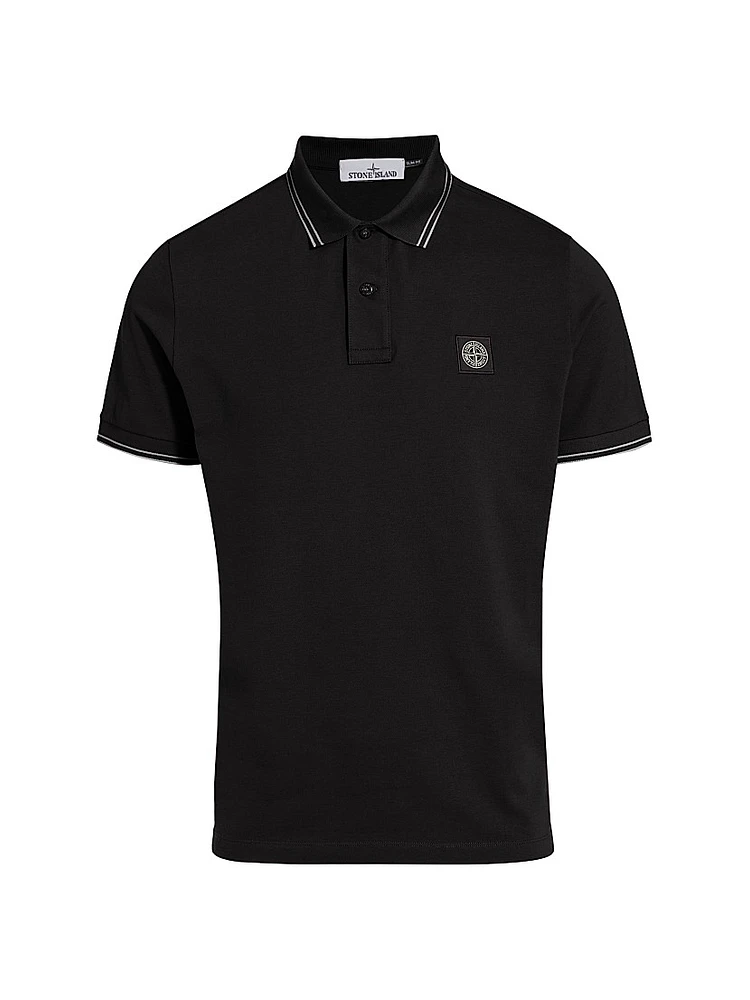 Stretch-Cotton Polo Shirt