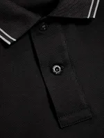 Stretch-Cotton Polo Shirt