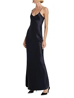 Cami Silk Sleeveless Gown