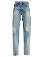 Mitchell Mid-Rise Straight Jeans