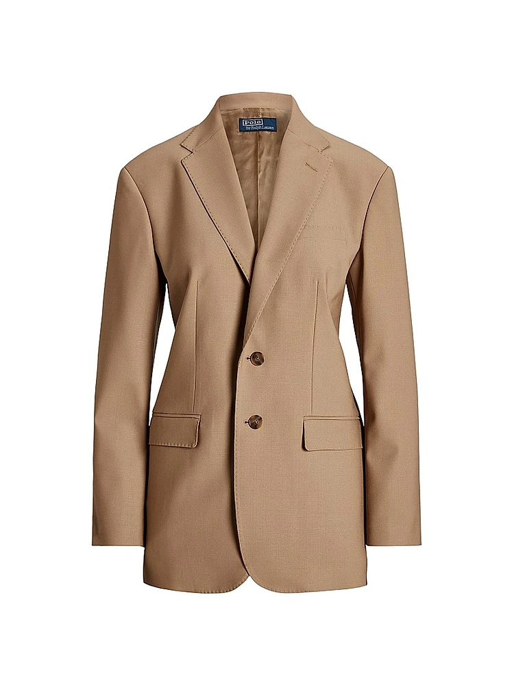 Wool Blend Blazer