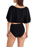 Solal Off-The-Shoulder Crop Top