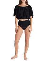 Solal Off-The-Shoulder Crop Top