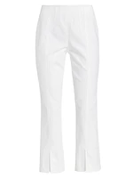 Laurie Stretch Denim Straight Crop Jeans
