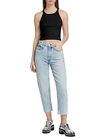 Cropped Ribbed Tank
