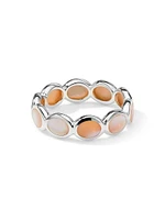 Polished Rock Candy Sterling Silver & Gemstone Ring