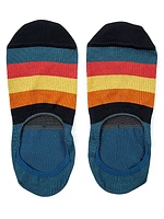 Striped No-Show 3-Piece Socks Set