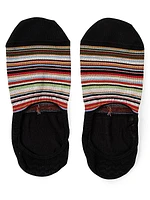 Striped No-Show 3-Piece Socks Set