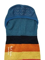 Striped No-Show 3-Piece Socks Set