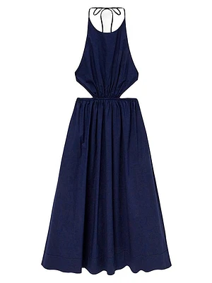Vanessa Cut-Out Midi-Dress