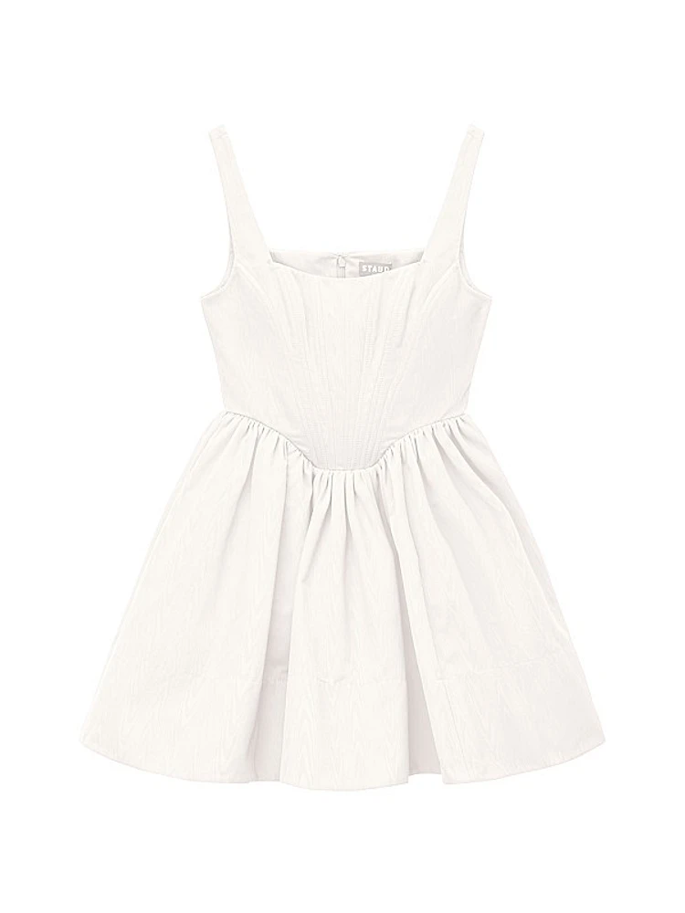 Landscape Corset Minidress