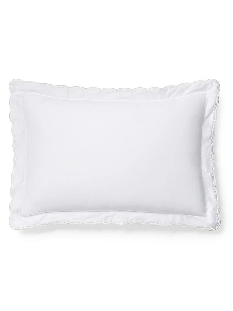 Malin Scallop Cotton Sateen Sham