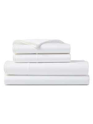 Organic Cotton Sateen Malin Pillowcase Set